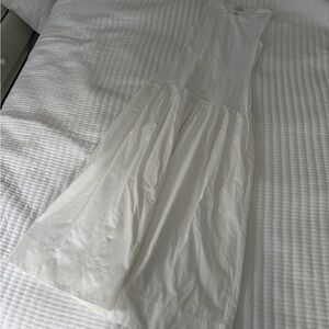 Aritzia Wordly Dress white xs